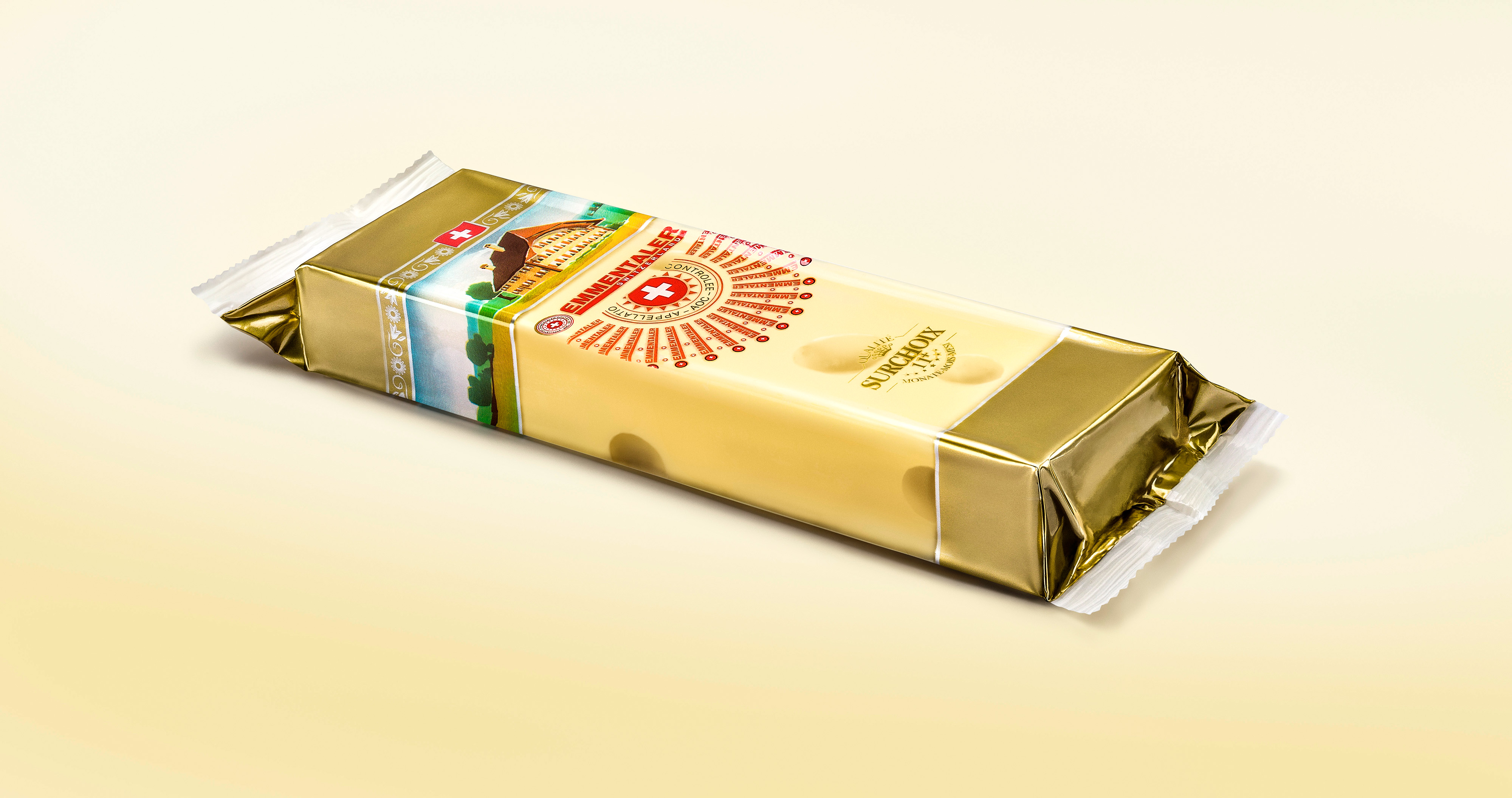 Käse-Packung